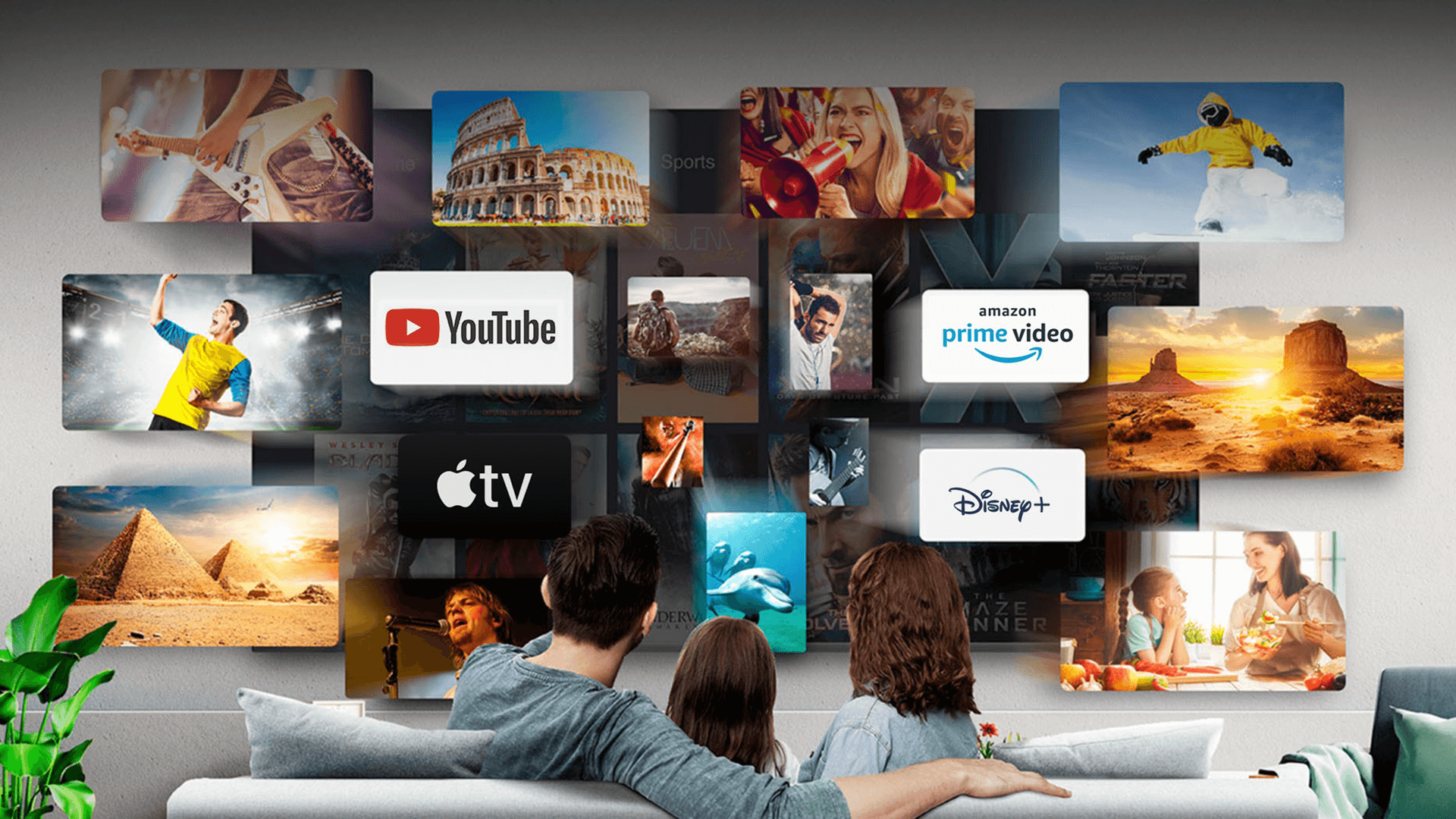 豊かなコンテンツをお手軽に