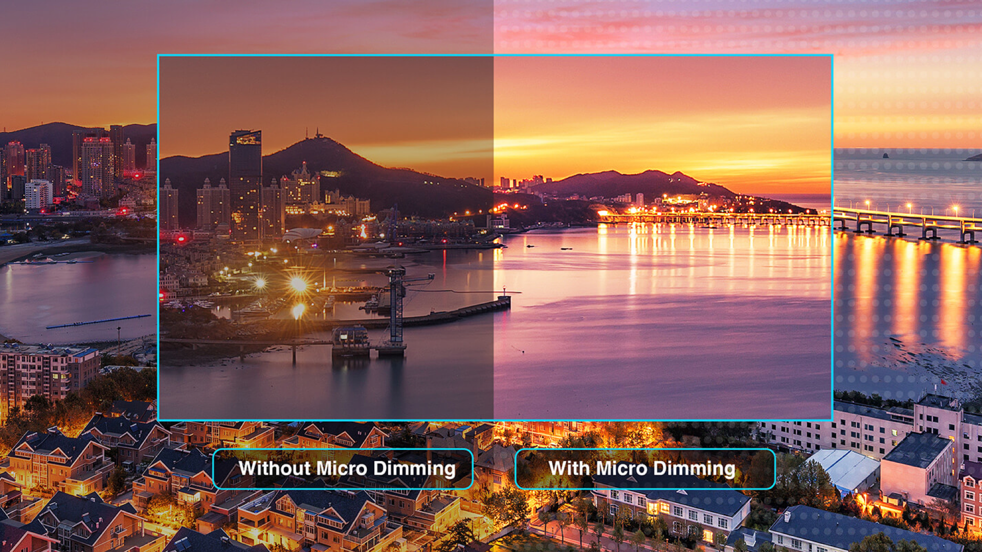 TCL c815 Micro Dimming