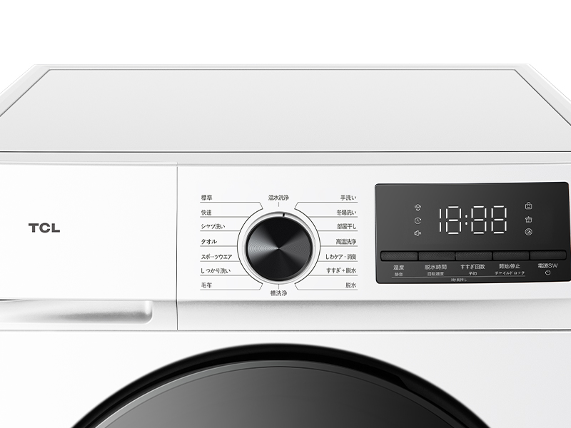 TW-DV7A 7kg コンパクトドラム式洗濯機 | TCL Japan / 日本語