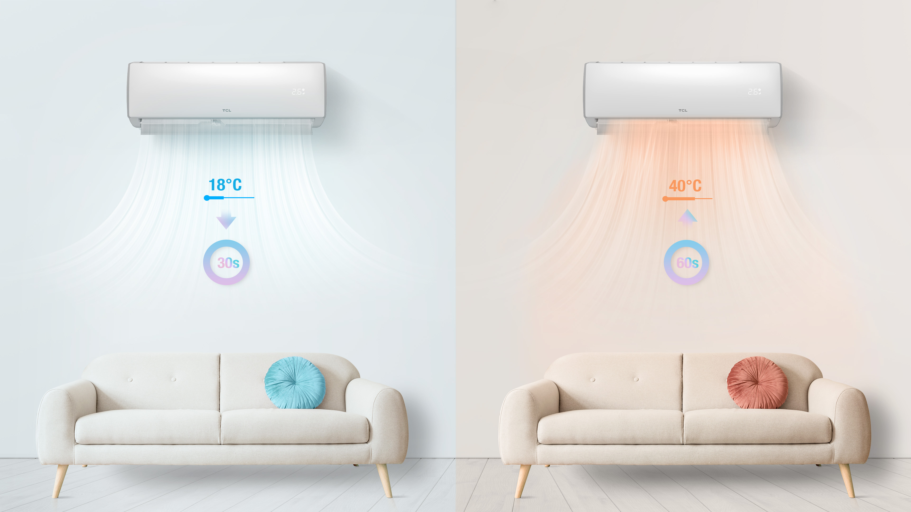 Air Conditioner-TCL Air Conditioner XA41 Сплит-система | Инверторный ...