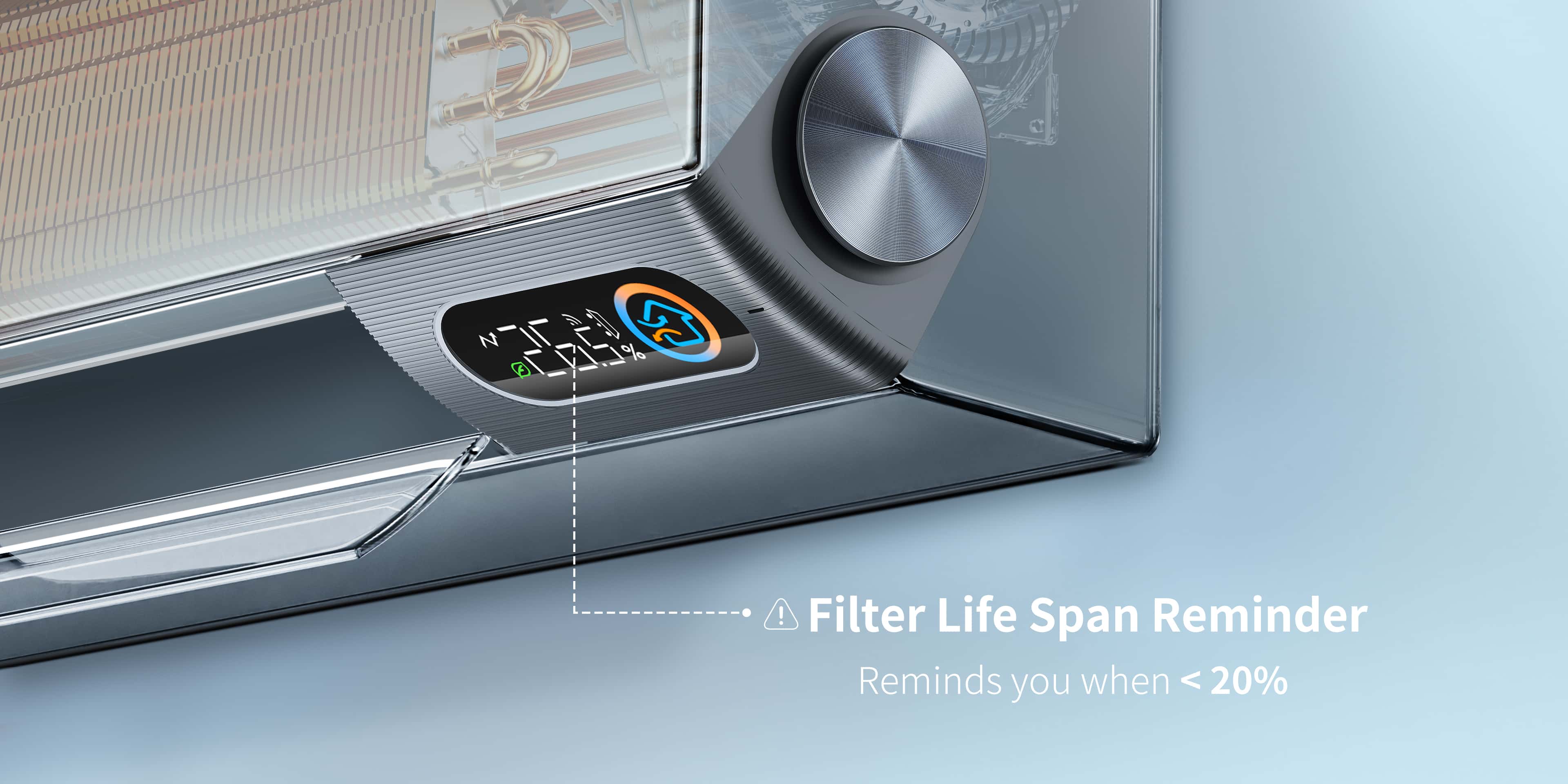 TCL FreshIN 2.0 AC Filter Life Span Reminder