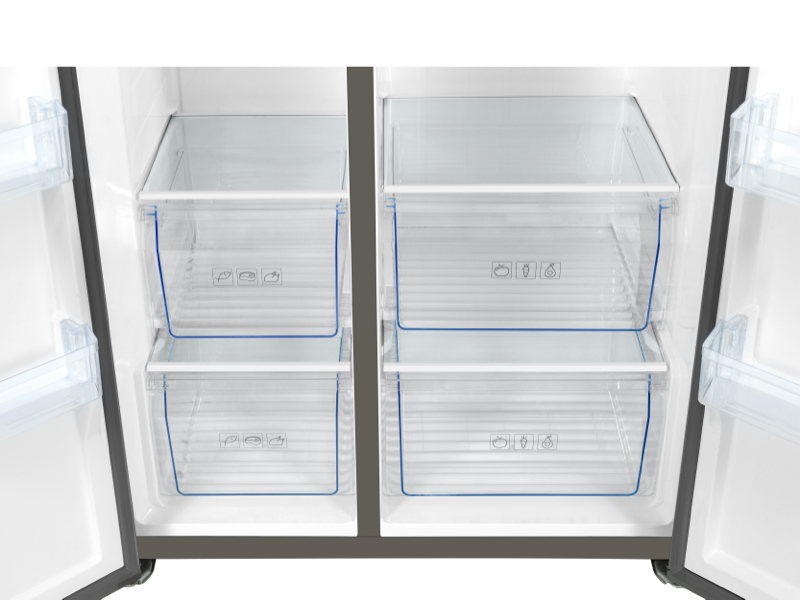 Refrigrator-P650SB no dispenser P650SB Side By Side Refrigerator