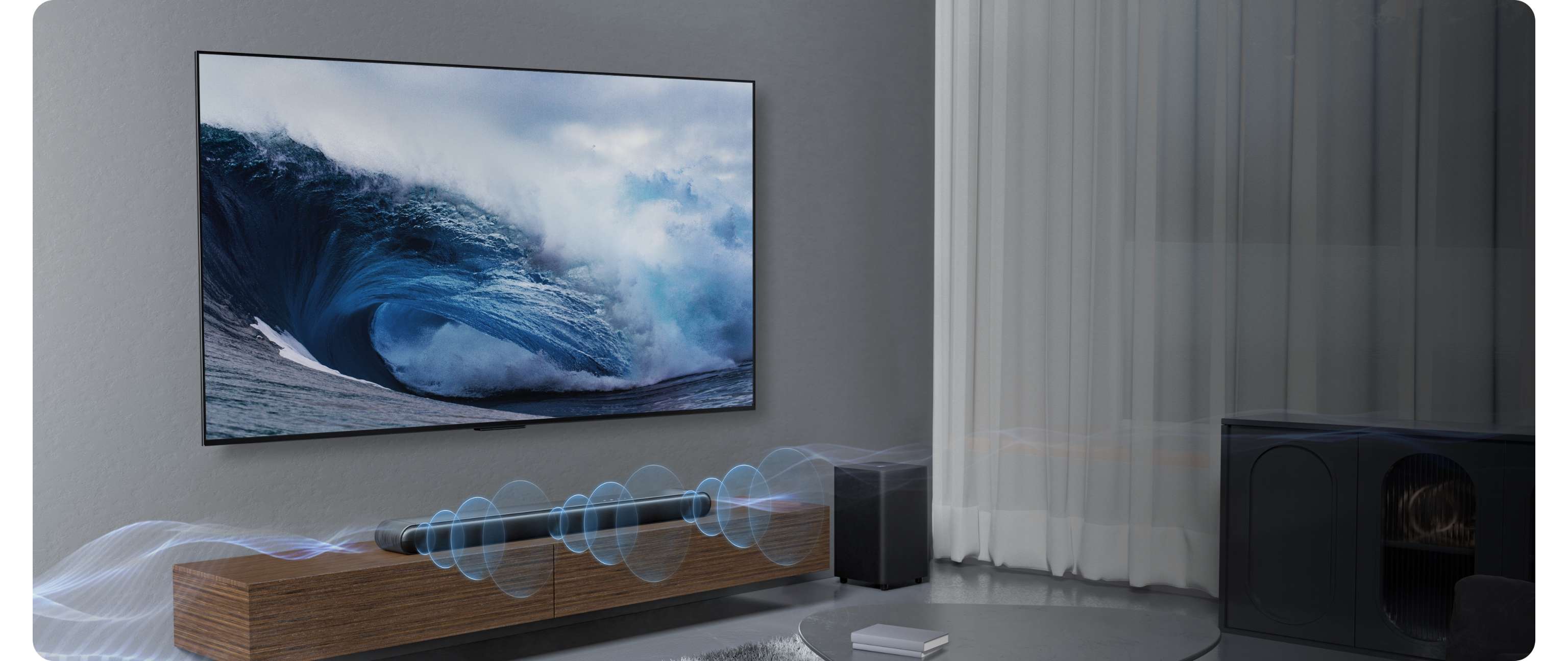 Barra de sonido TCL S643W con 3.1 canales y subwoofer inalámbrico