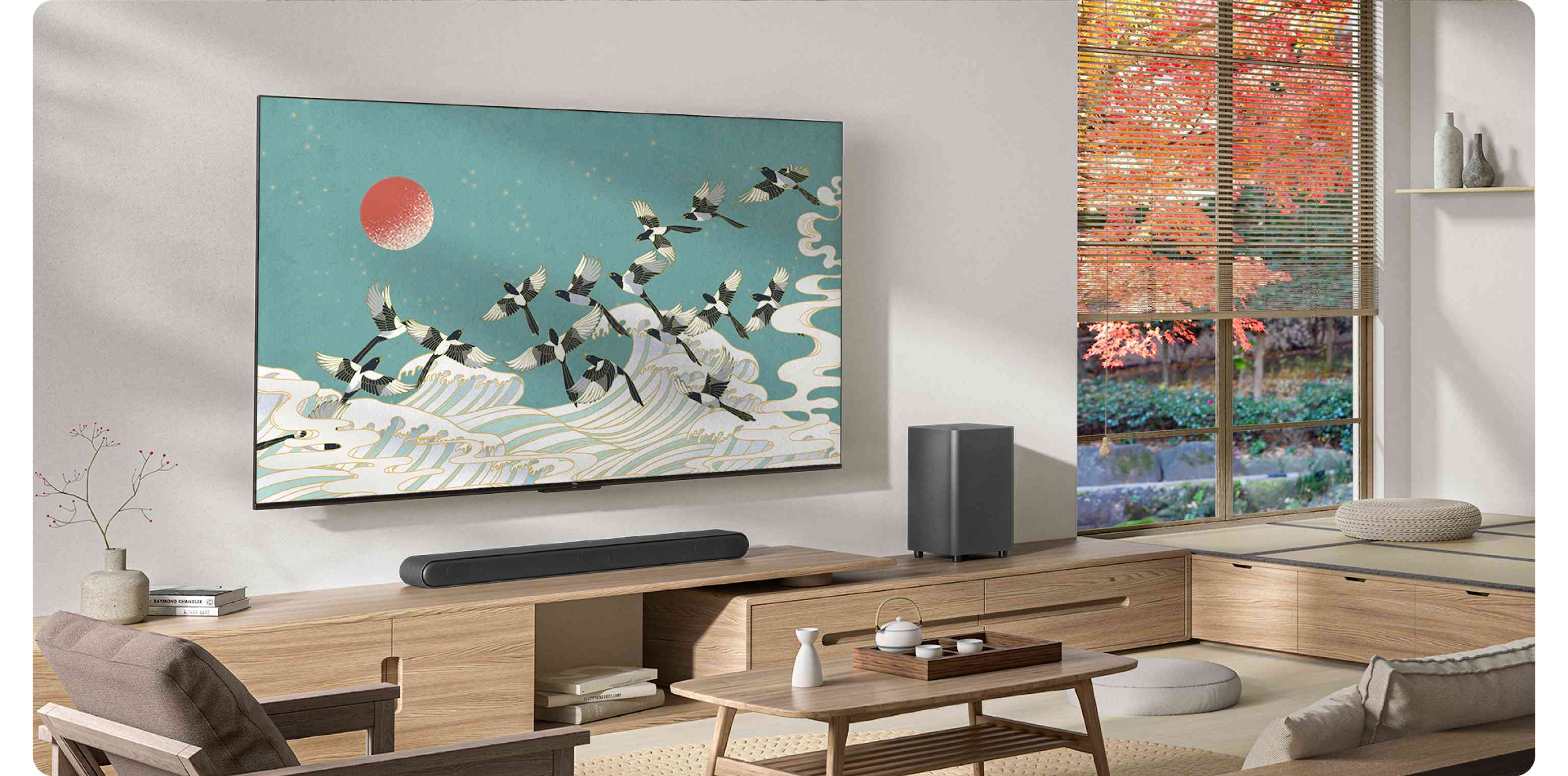Barra de sonido TCL S643W display