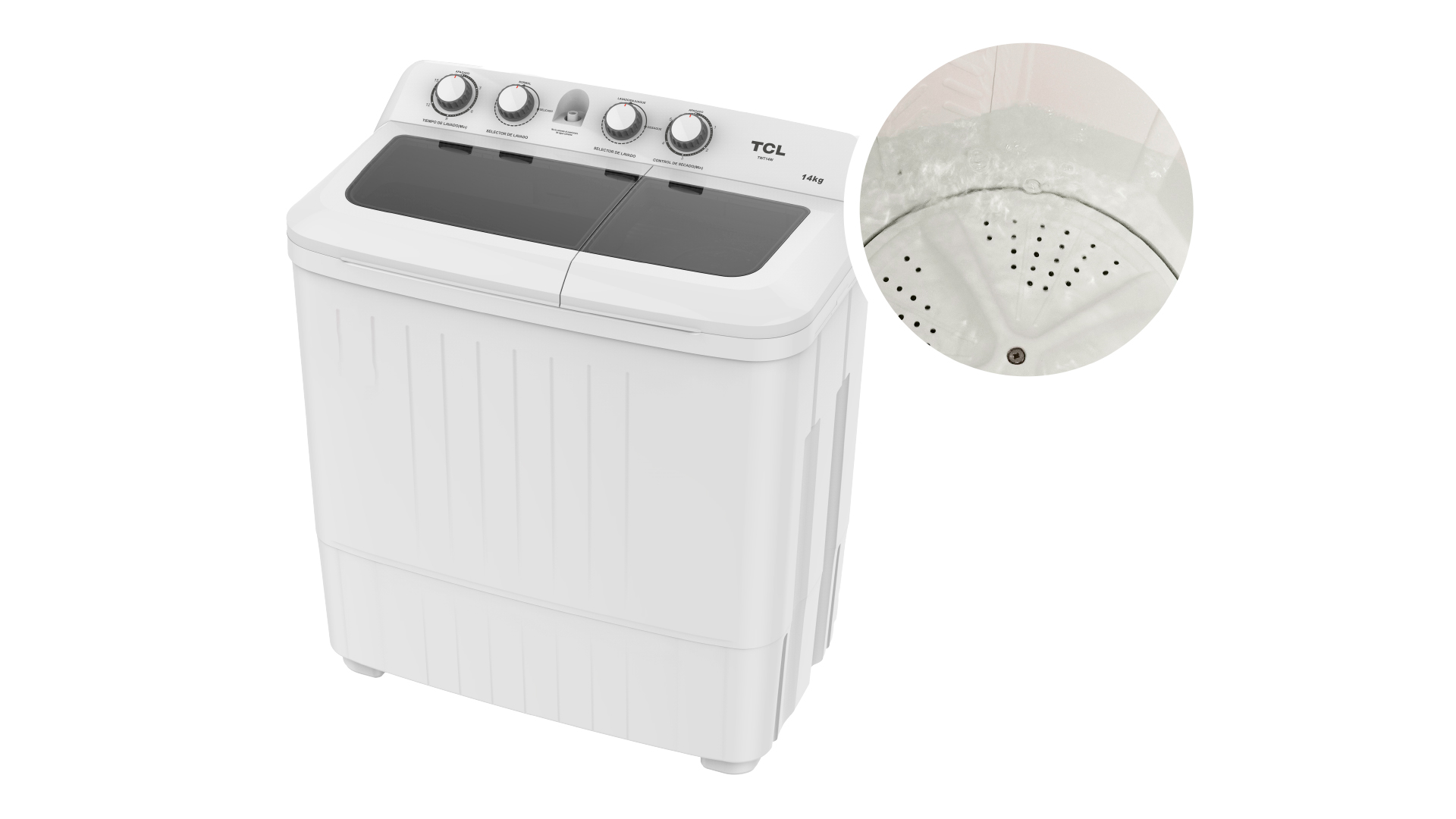 Llenado manual Controla la cantidad de agua deseada