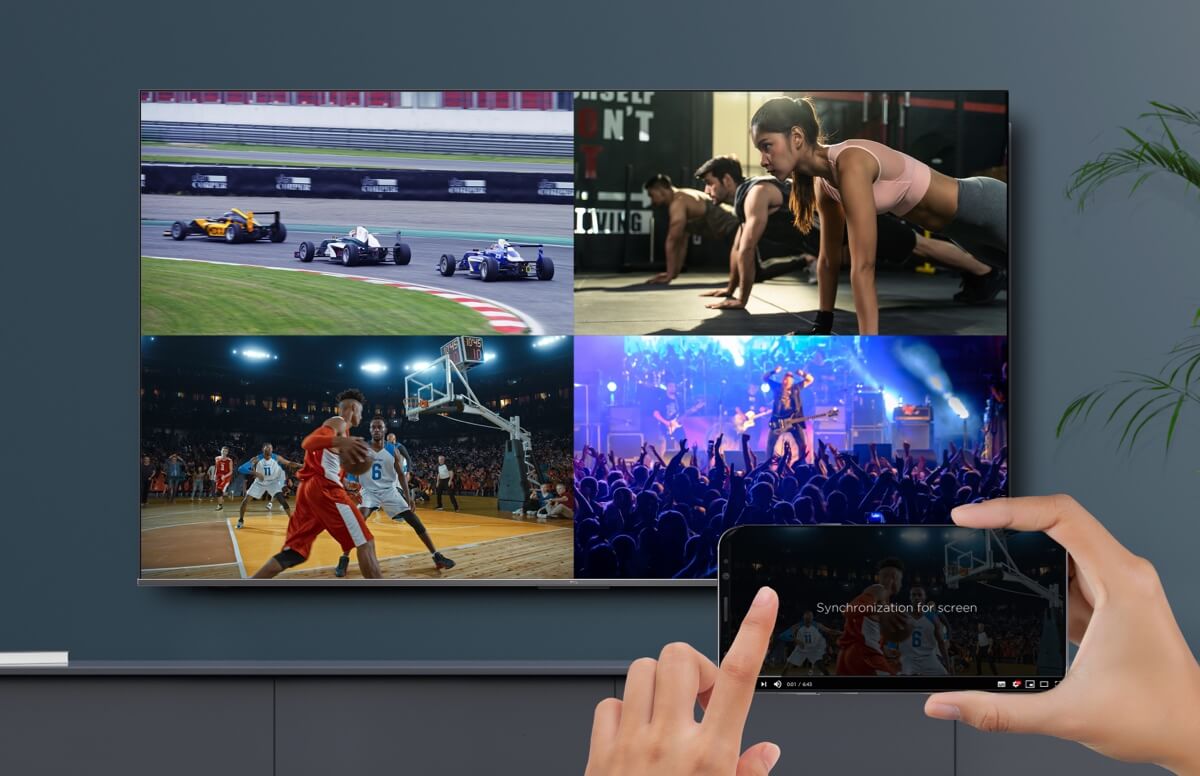 TCL TV QM850G Conexión Vista-Múltiple 2.0