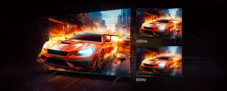 120Hz Game Accelerator del Q551G TV 