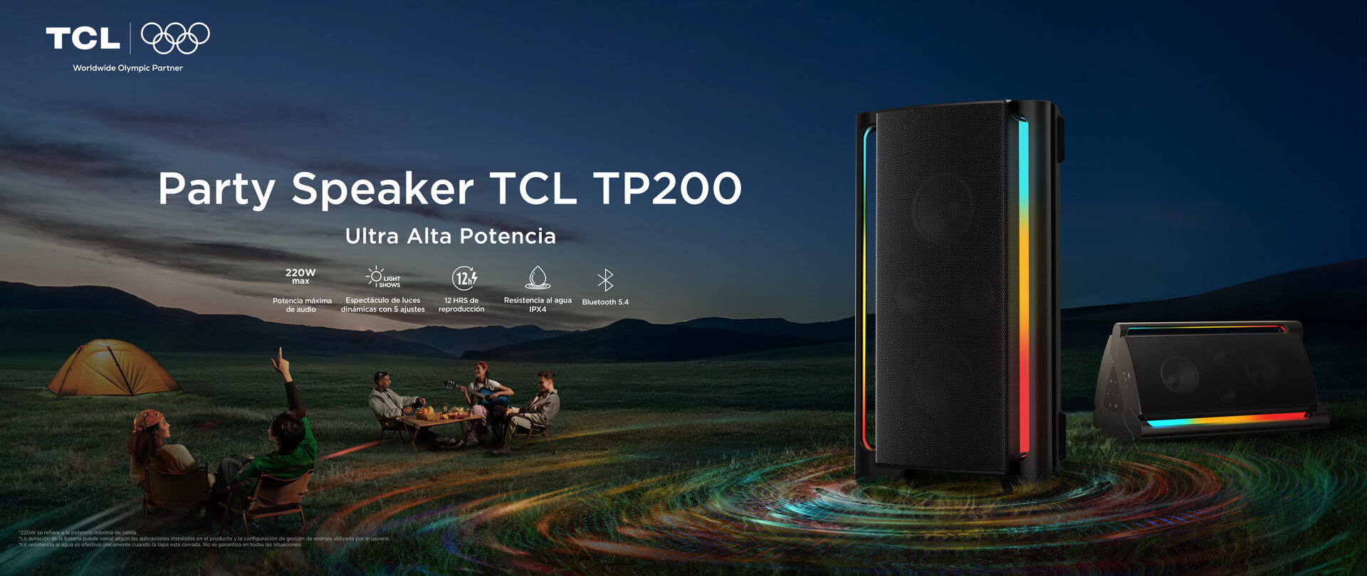 LETOU - ��Ͷ TP200K Powerful Sound Party Speaker