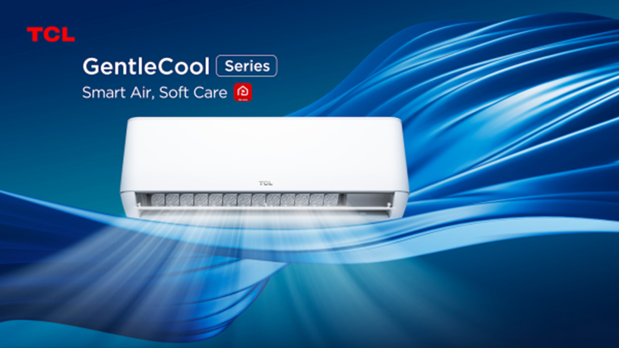 تقدم TCL مكيف الهواء GentleCool للتبريد الطبيعي الذكي