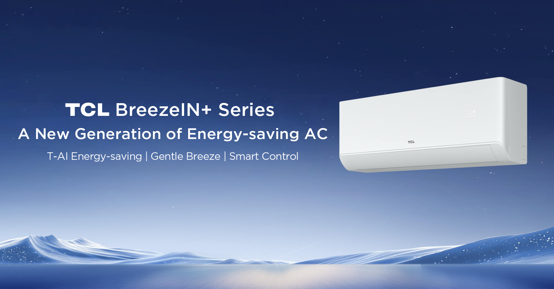 Top banner of  BreezeIN 2.0 Air conditioner