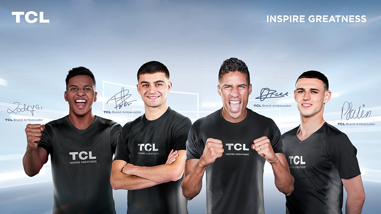 TCLは世界サッカースター選手とのパートナーシップを結ぶ
