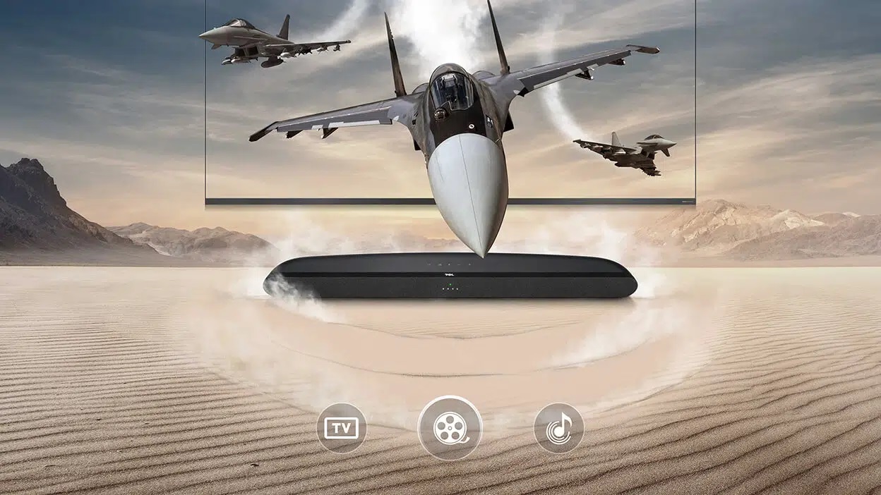 Specialised sound modes for different content