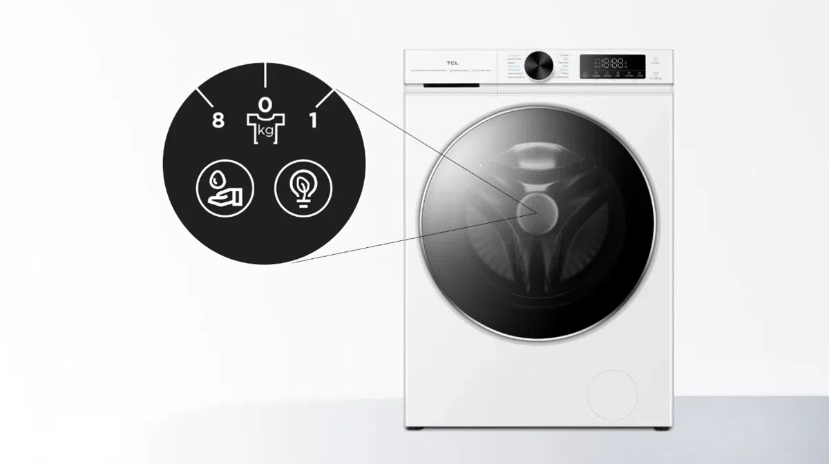 Стиральная машина TCL TWOP-6809W14W1 8 image