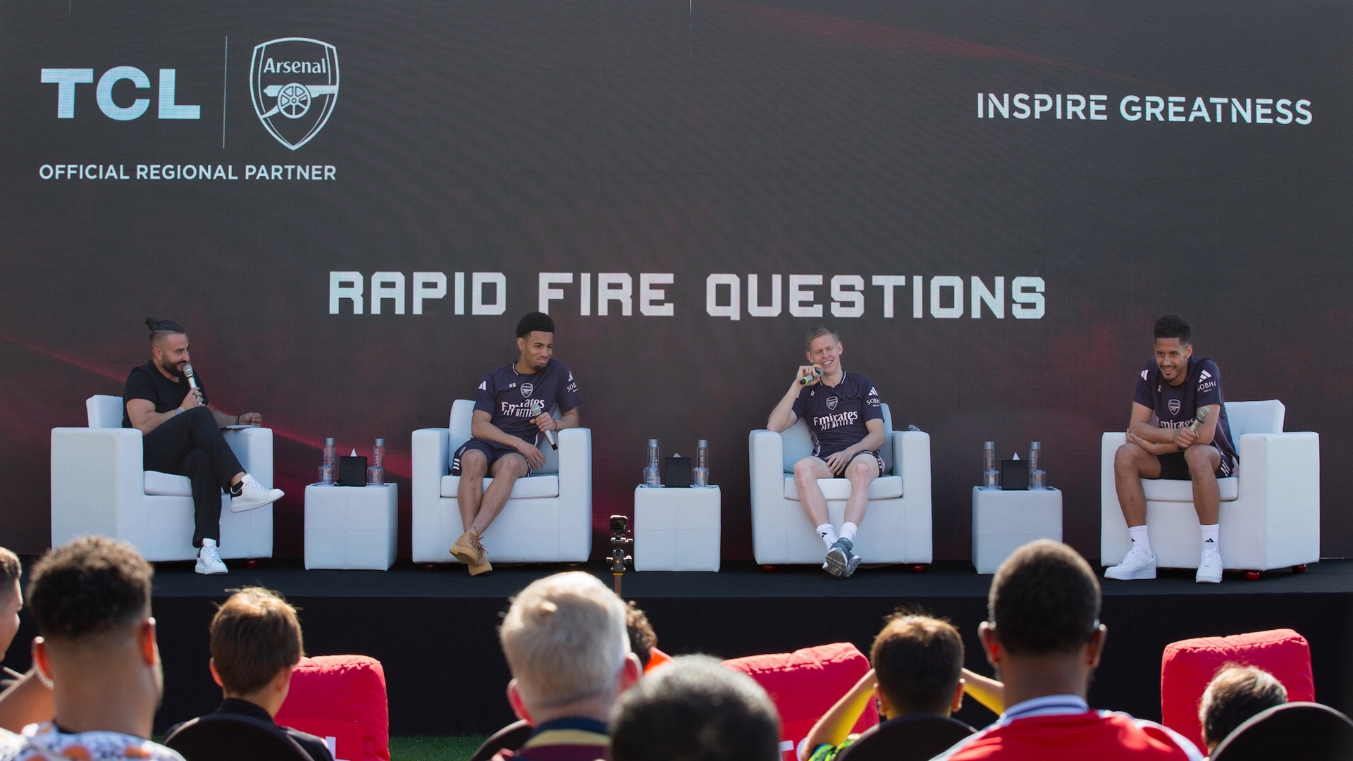 TCL Brings Fans Closer to Their Arsenal Heroes