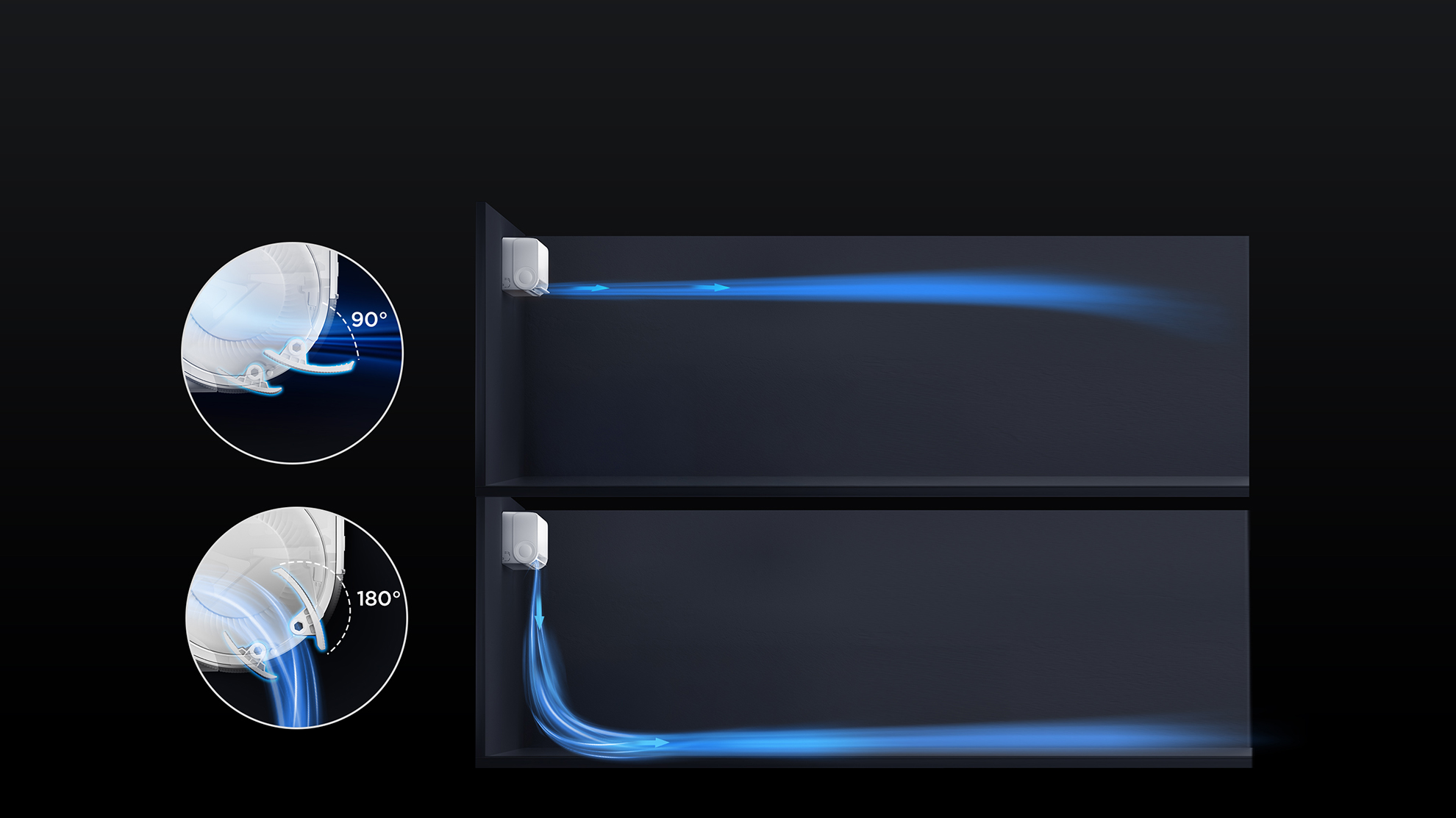 乐竟体育 VoxIN AC Wide Range Dual-louver Design