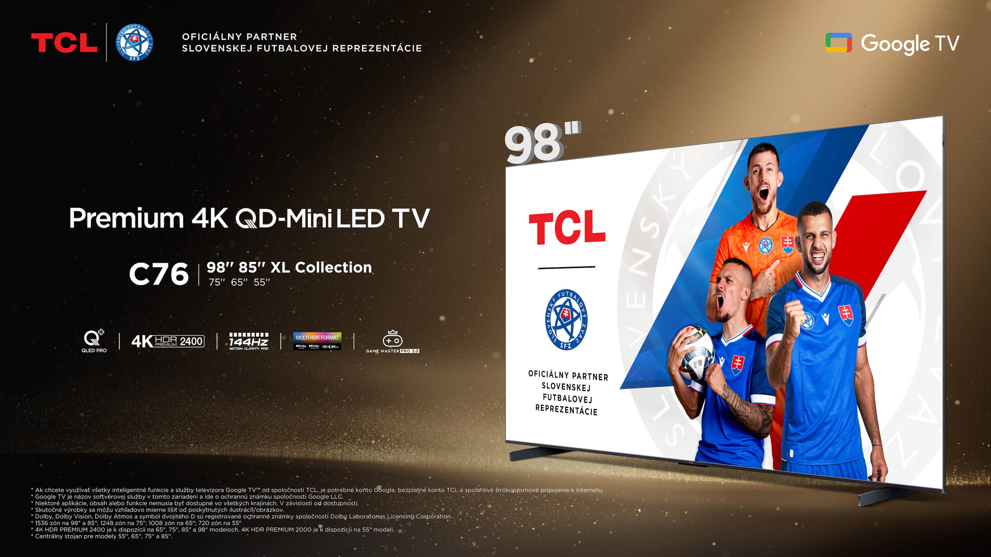 TCL C765 Premium QD-Mini LED 4K TV