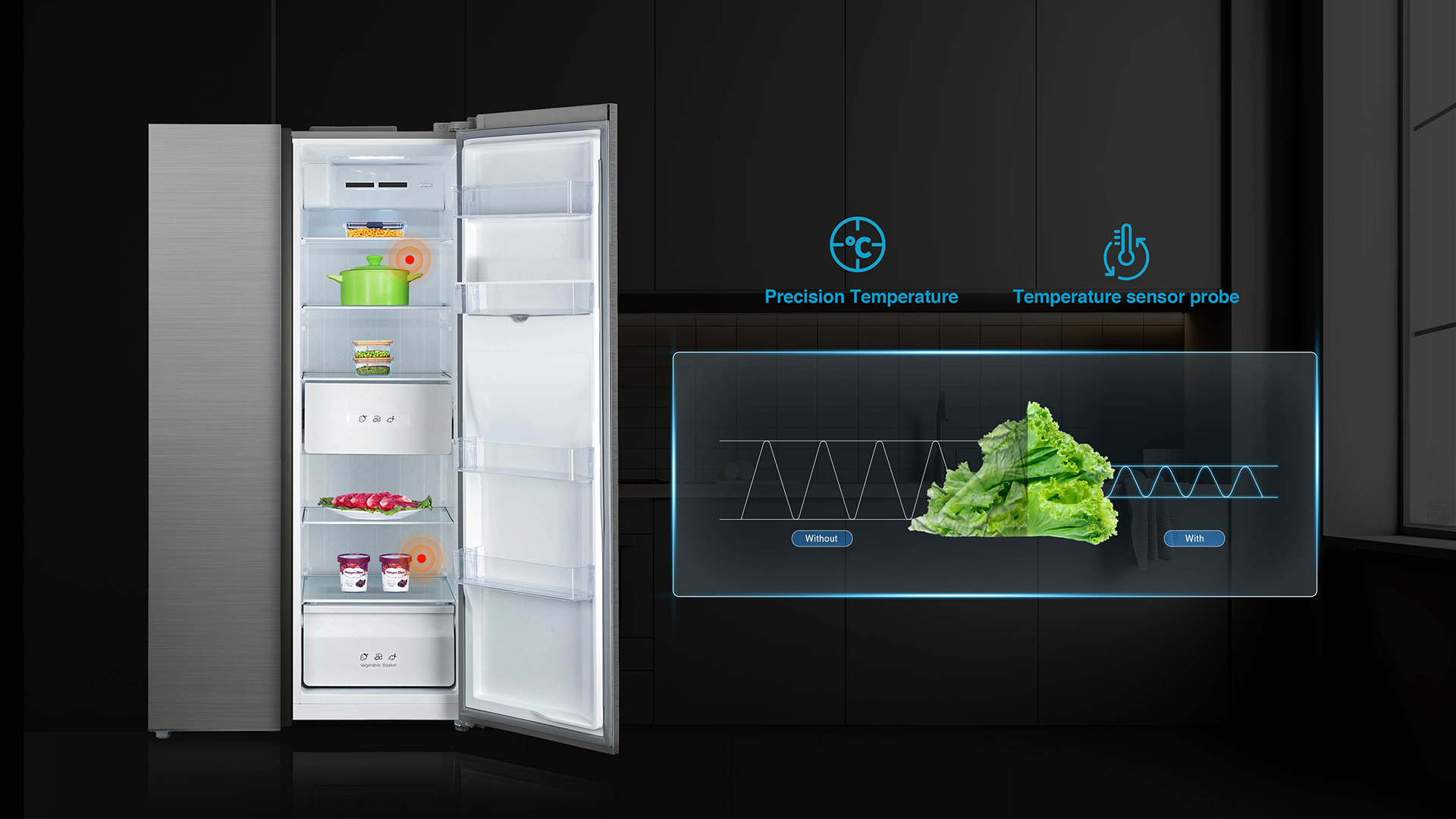 Hear sound from the right place in the scene