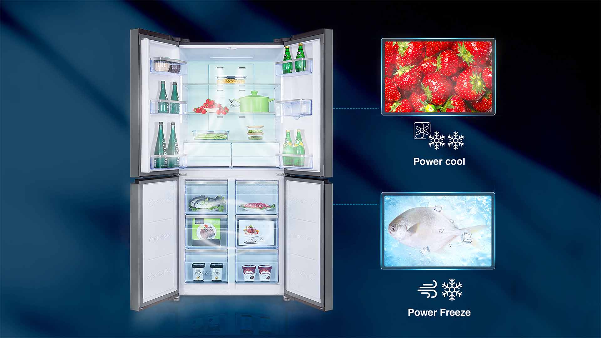 Power Cool & Freeze:  big shop ready