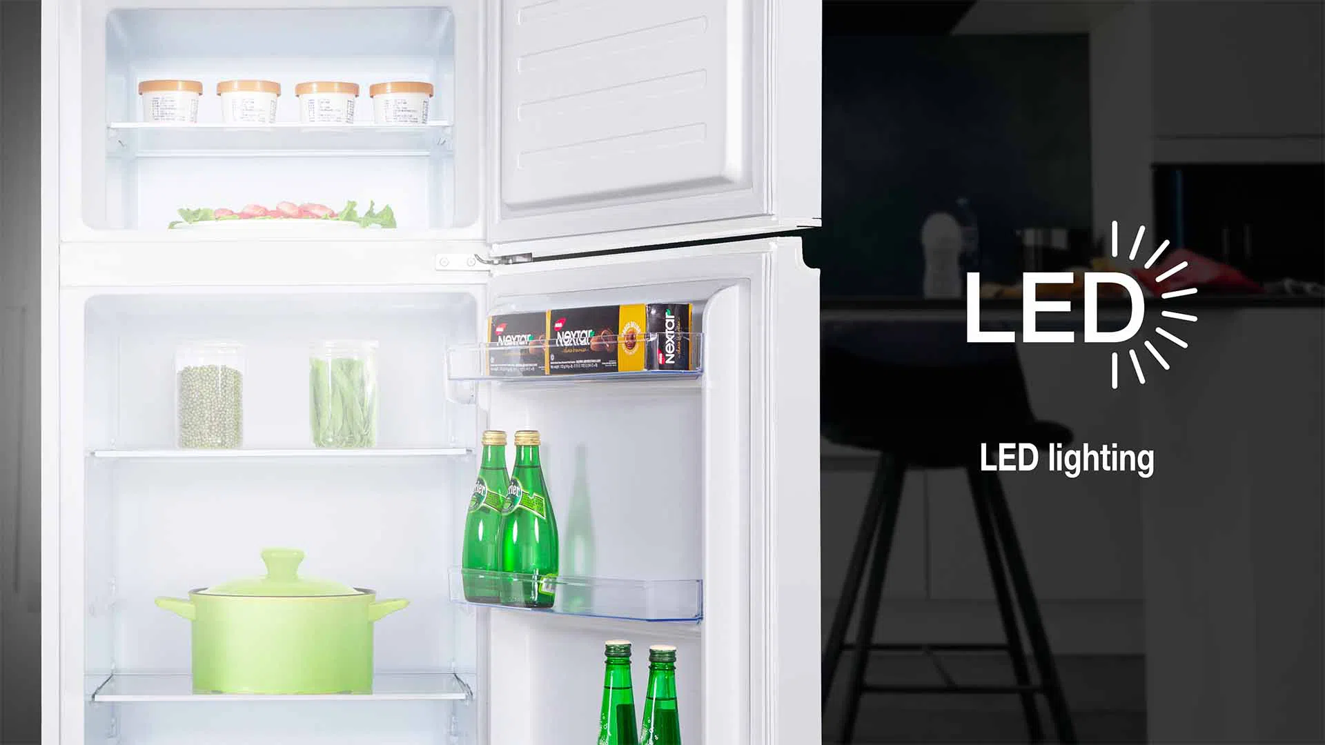 Energy-efficient and durable LED lighting while ensuring perfect visibility