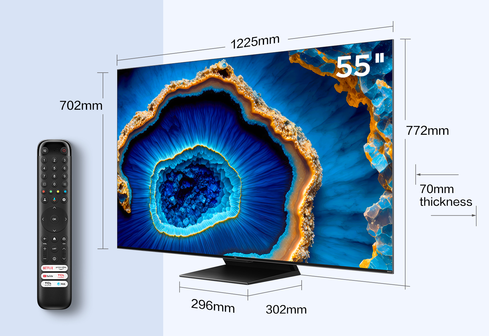 QD-Mini LED 4K TV 55 inch - C805K