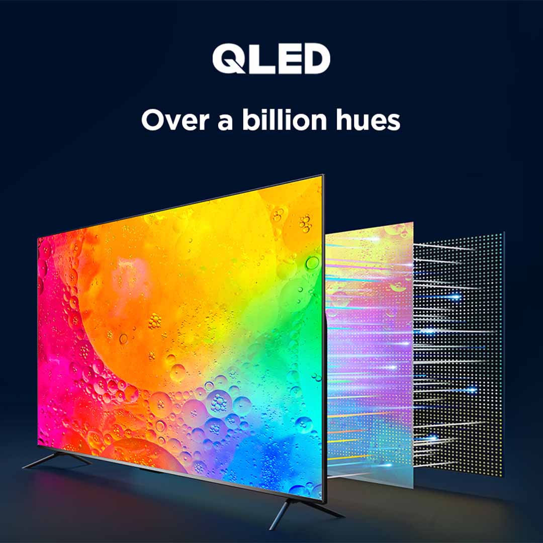 TCL TV 50RC630K - 4K Ultra HD QLED Smart Roku TV Onkyo Sound