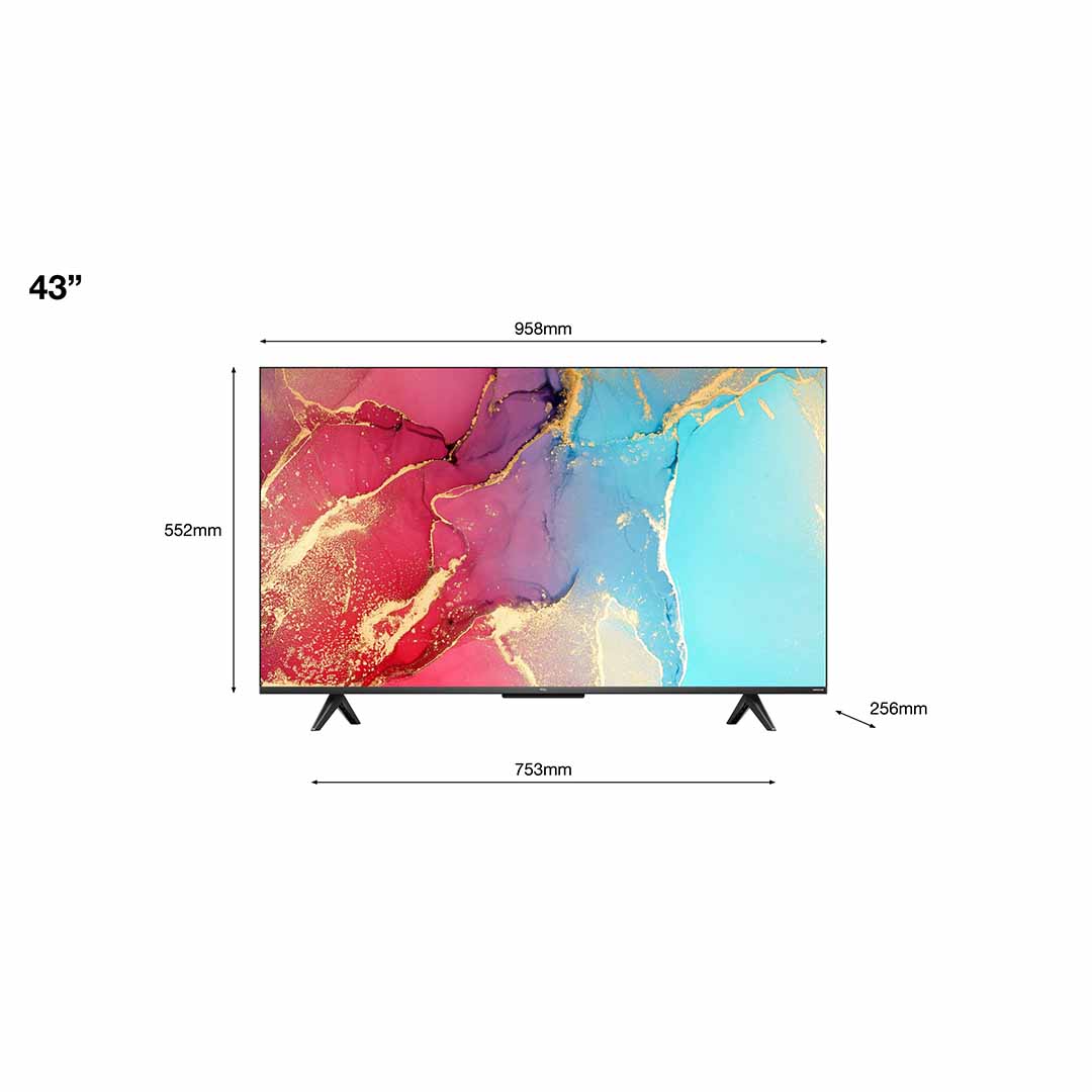TCL 43V 2023年モデル　訳あり　TV テレビ Amazon | TCL 43V型 テレビ 4K 広色域 Google TV ゲームモード