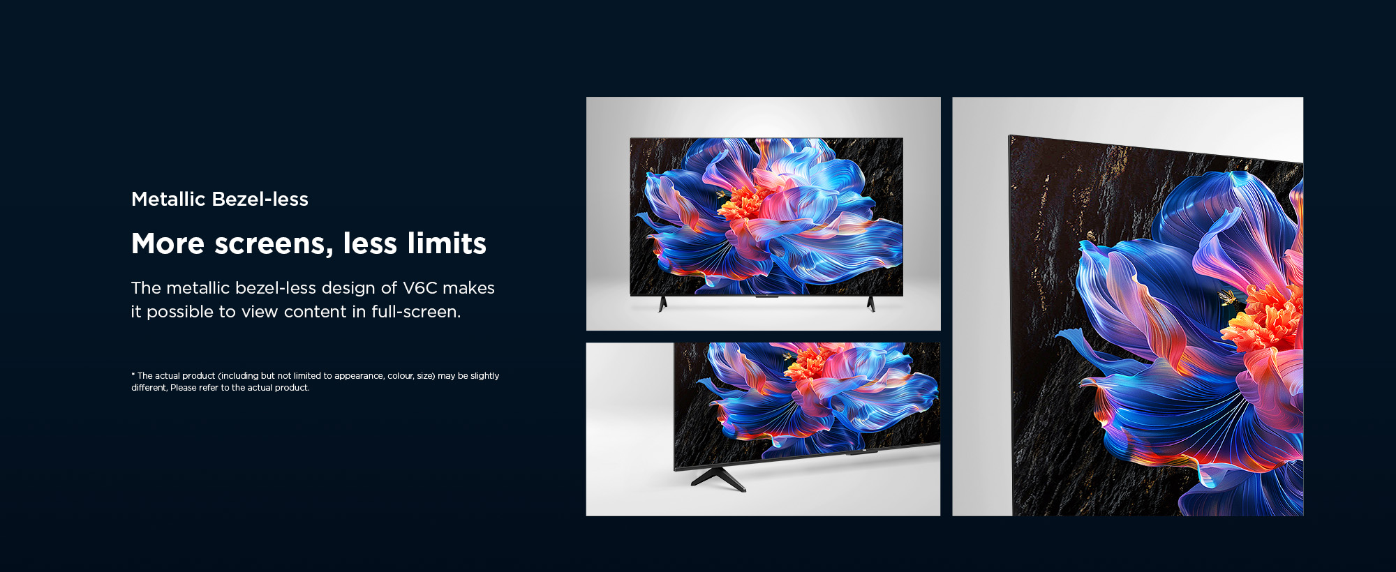 TCL V6C metalni bezokvirni dizajn