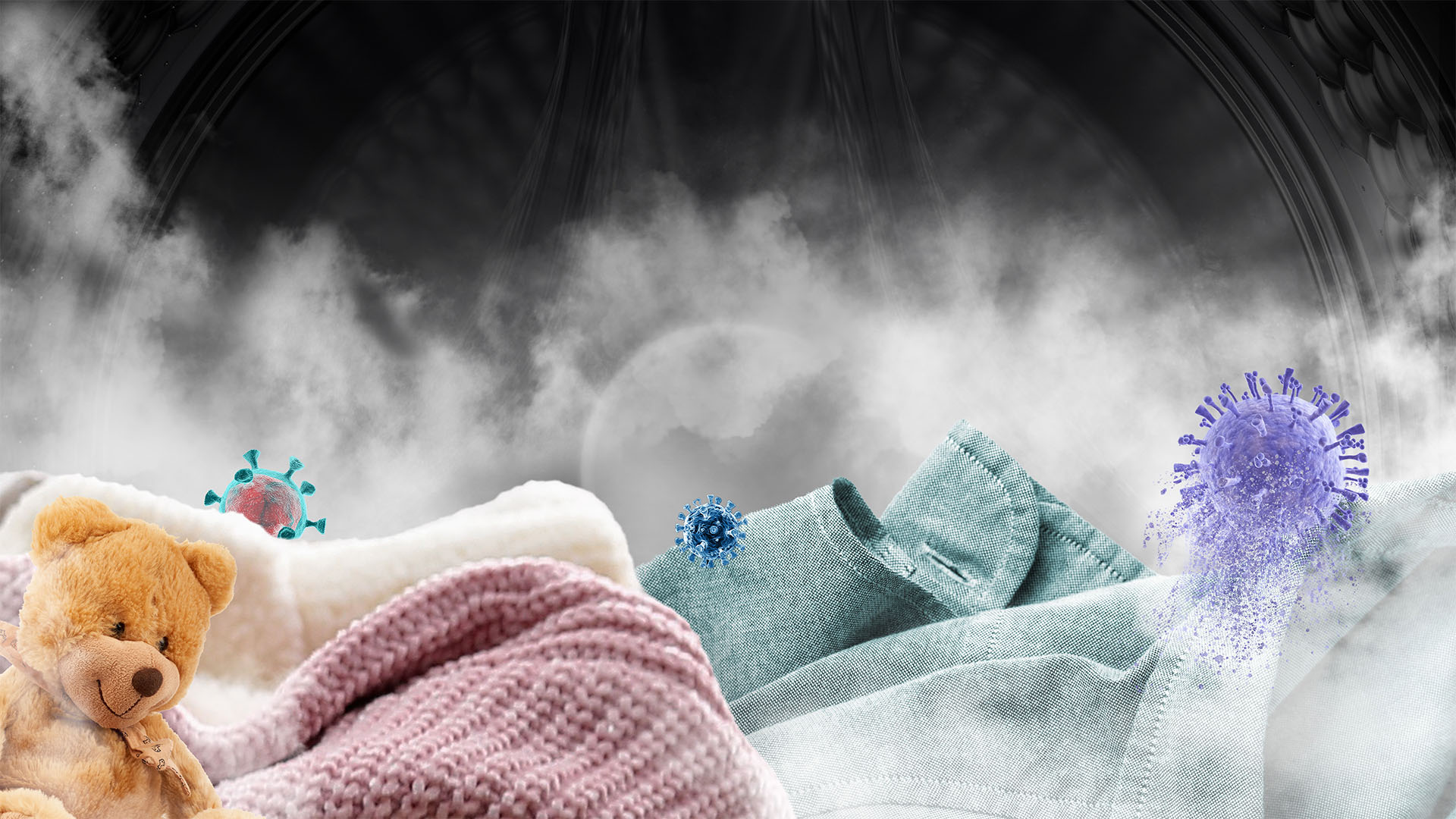 TCL-Away from bacteria with steam programs