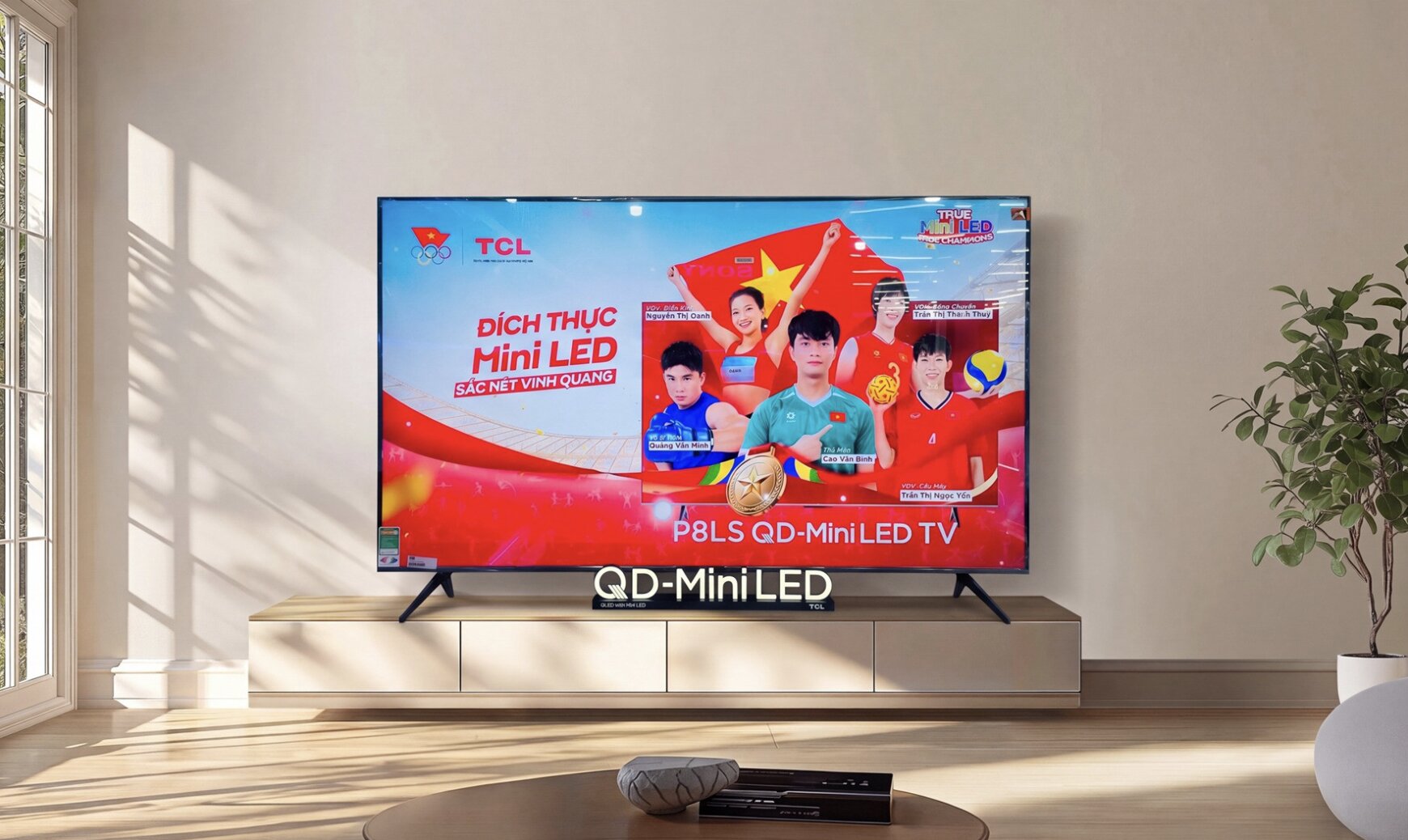TCL P8LS dong hanh Asiad 2026