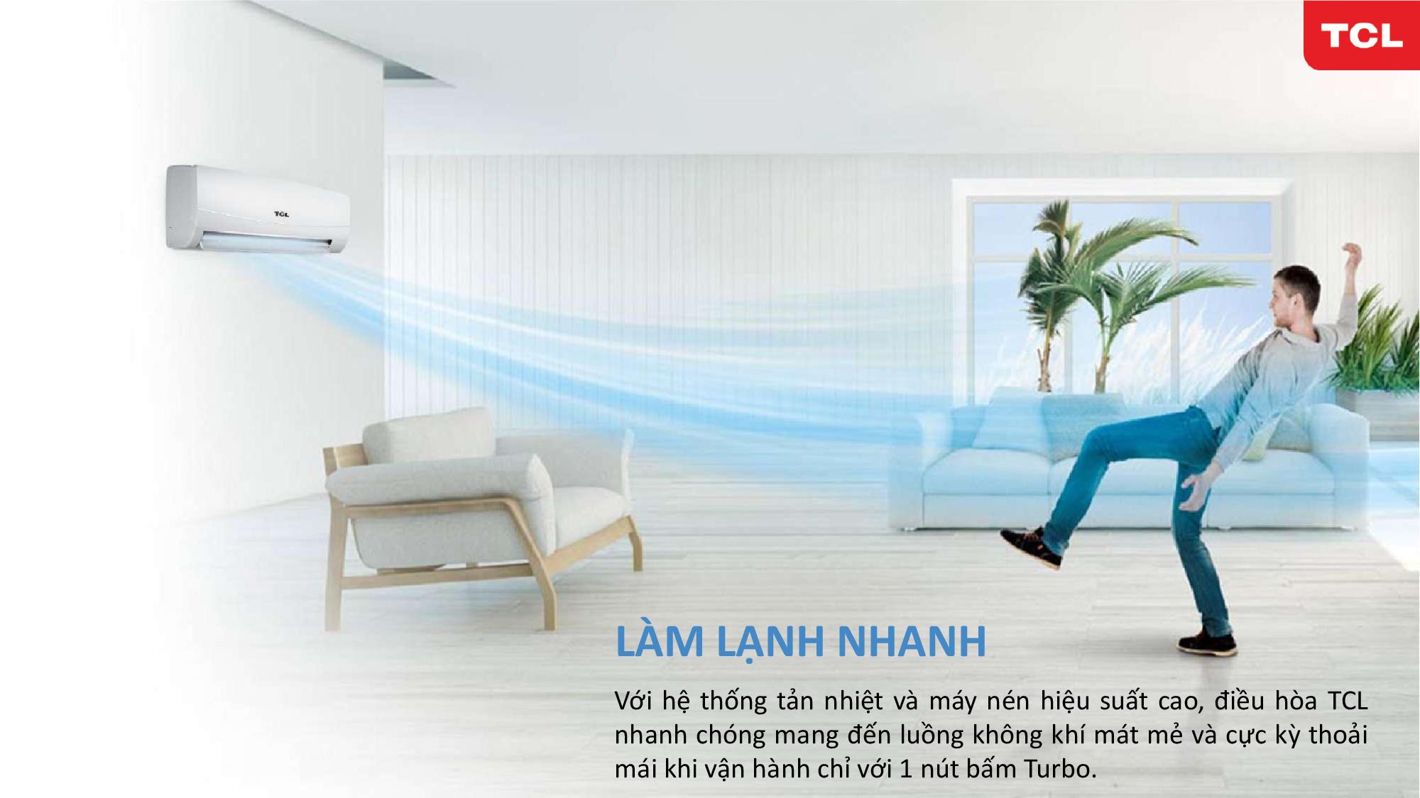 TCL AC Quick cooling