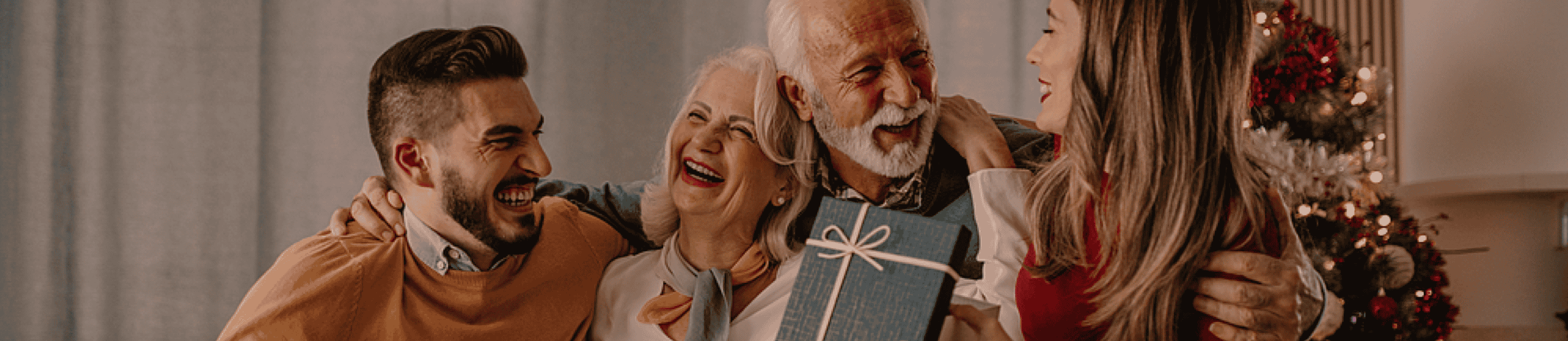 Unwrap Joy, Spread Smiles with family