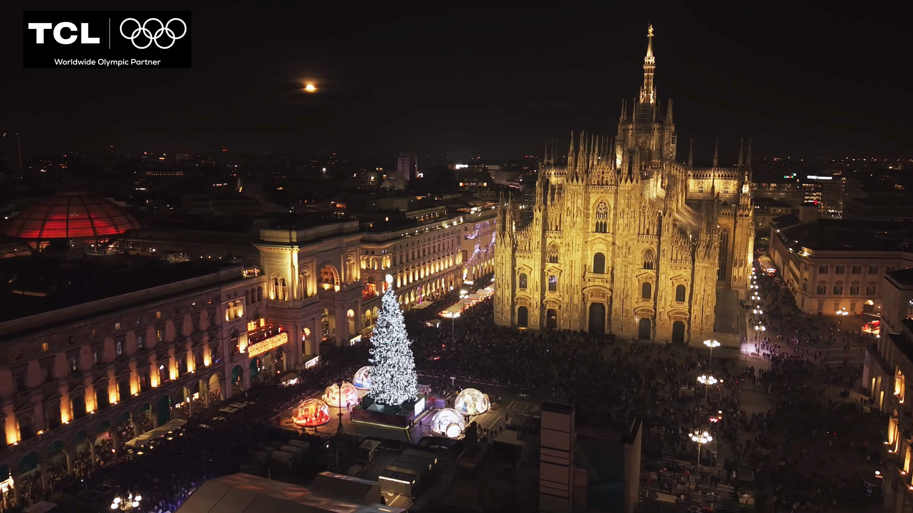 See Milan's Christmas Tree & Wishes for Greatness Light Up!