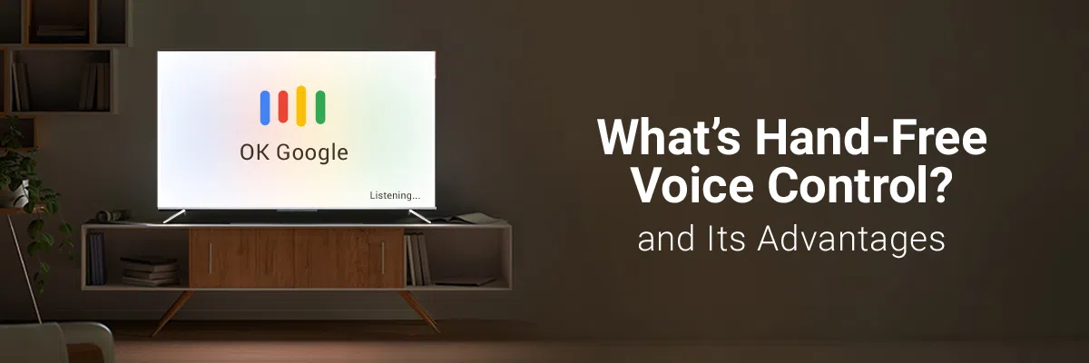 iFFALCON television with hands-free voice control