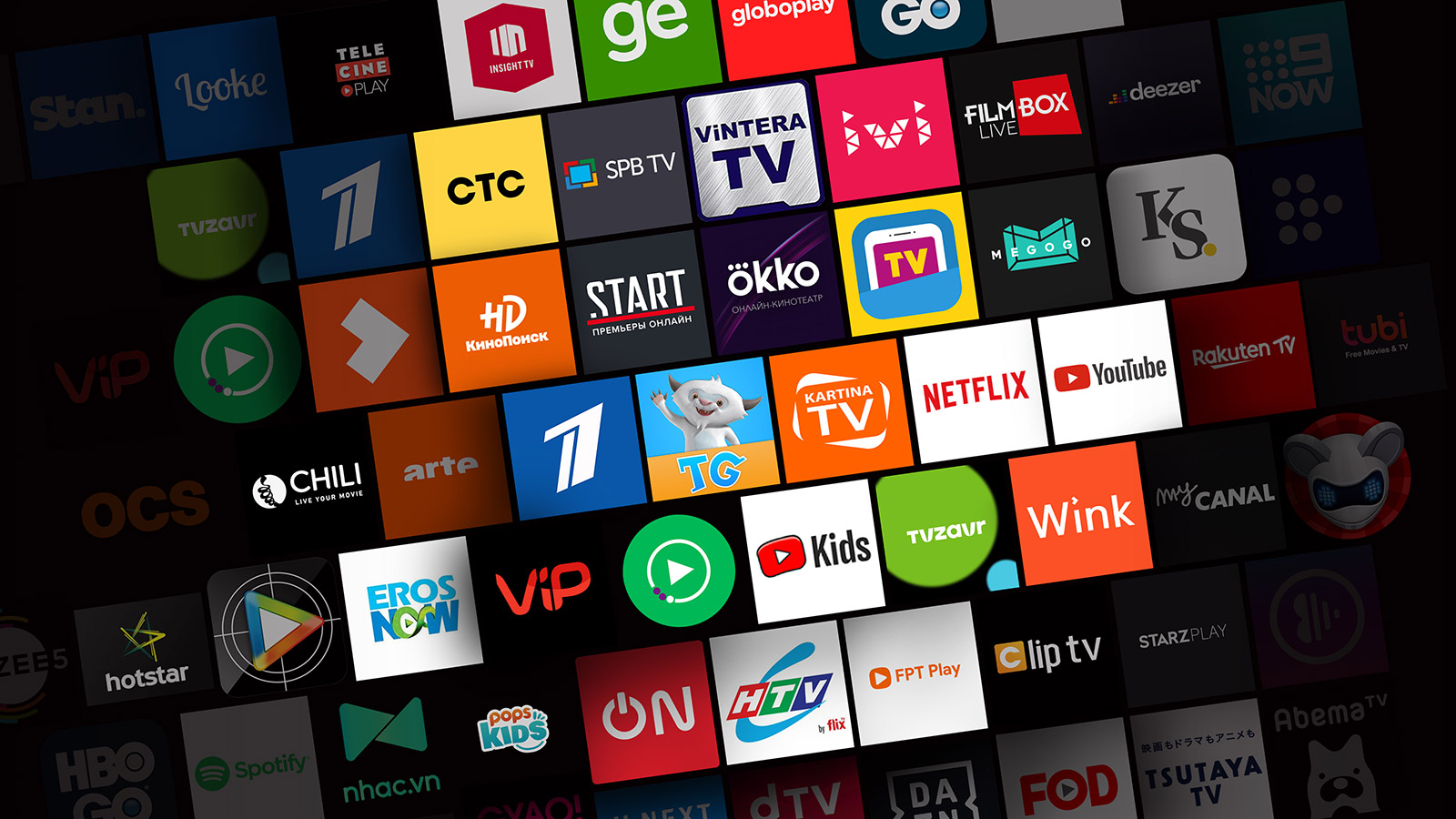 iFFALCON K61 TV Unlimited Content