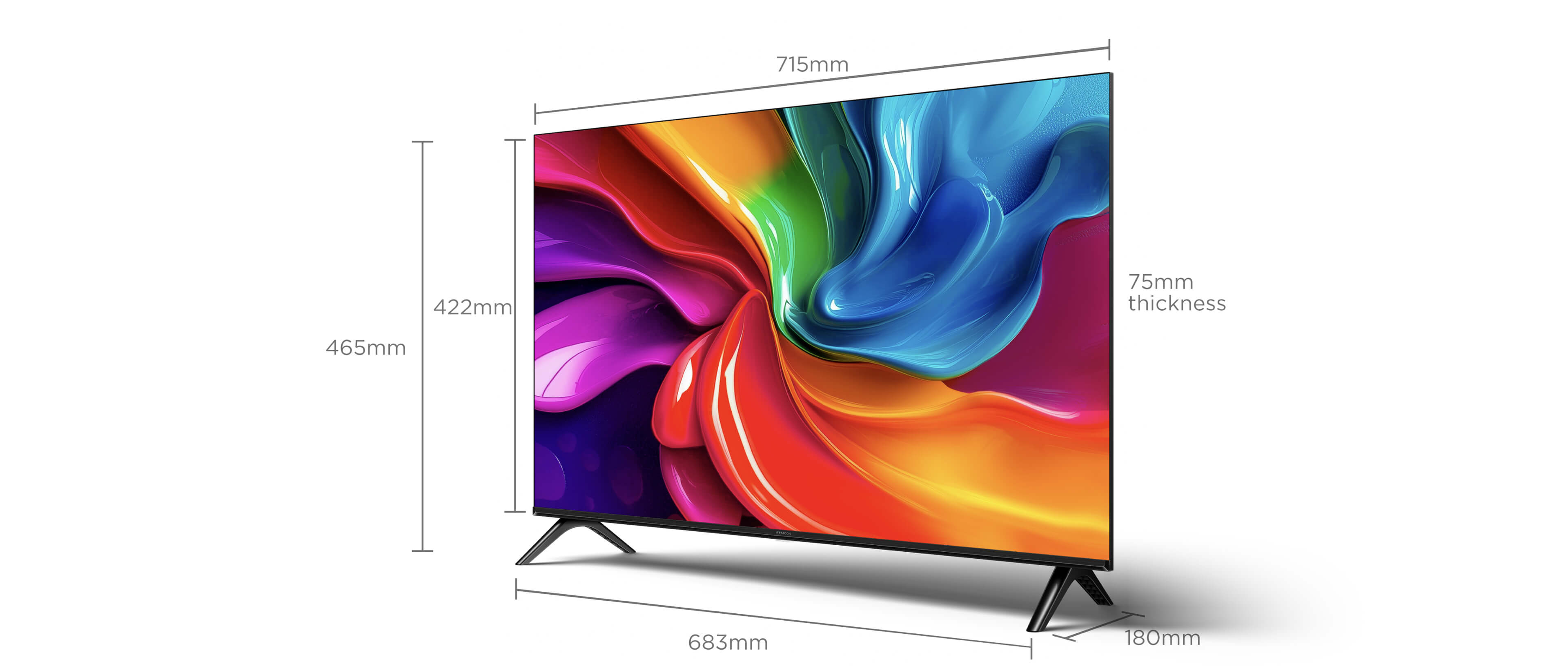 iFFALCON32型スマートテレビ 23,000 yen iFFALCON 32V TV Google TV Full HD TV Unboxing