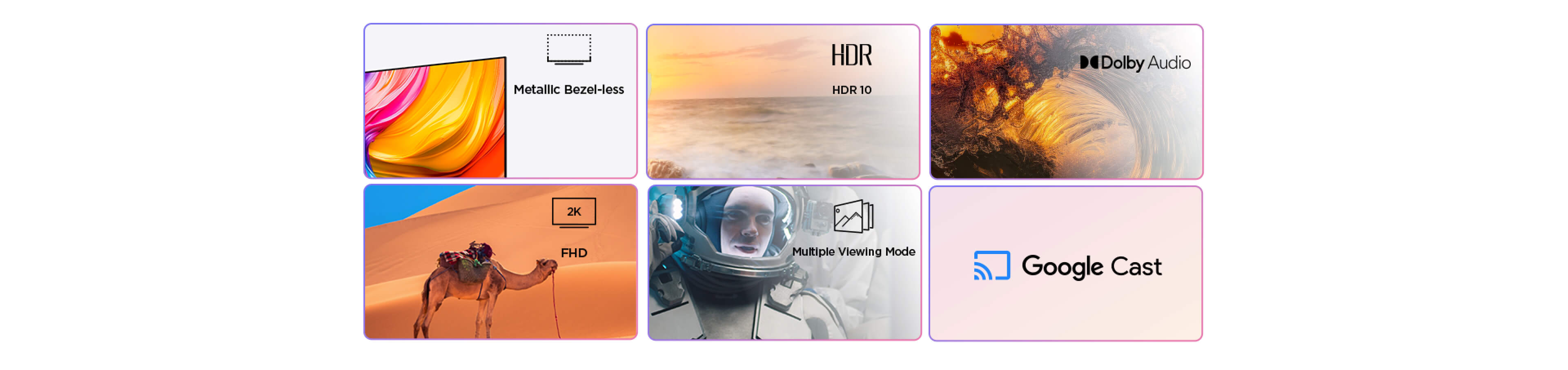 Banner de Google TV TCL P635 4K UHD