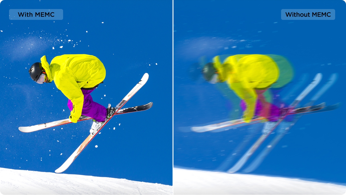 C655 TV Professional color accuracy of ΔE<0.99