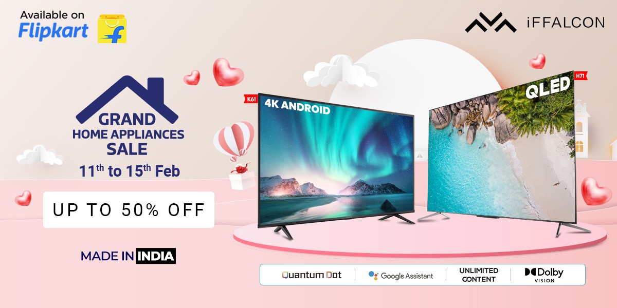 iFFALCON Offers for Great Home Appliances Sale Flipkart