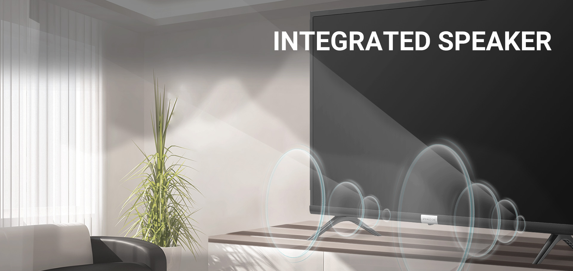 iFFALCON F53 TV Integrated Speaker