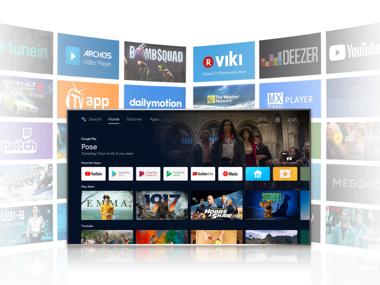 iFFALCON K71 TV Google Play Movies & TV