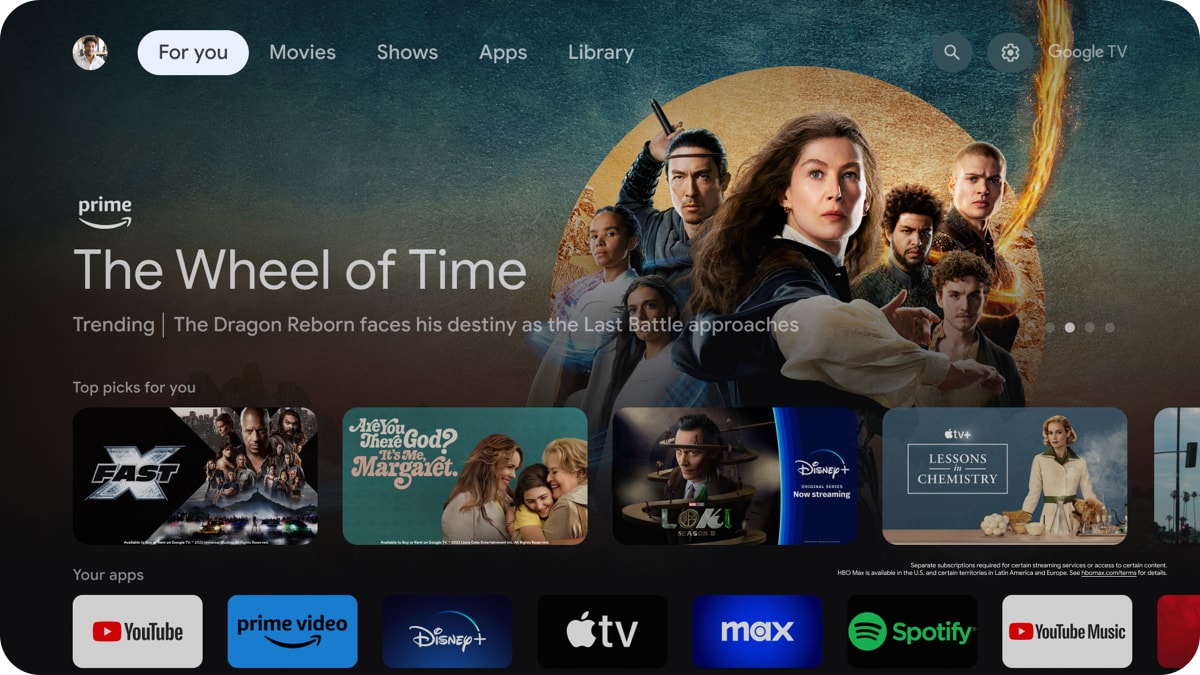 U64 4K UHD Google TV 